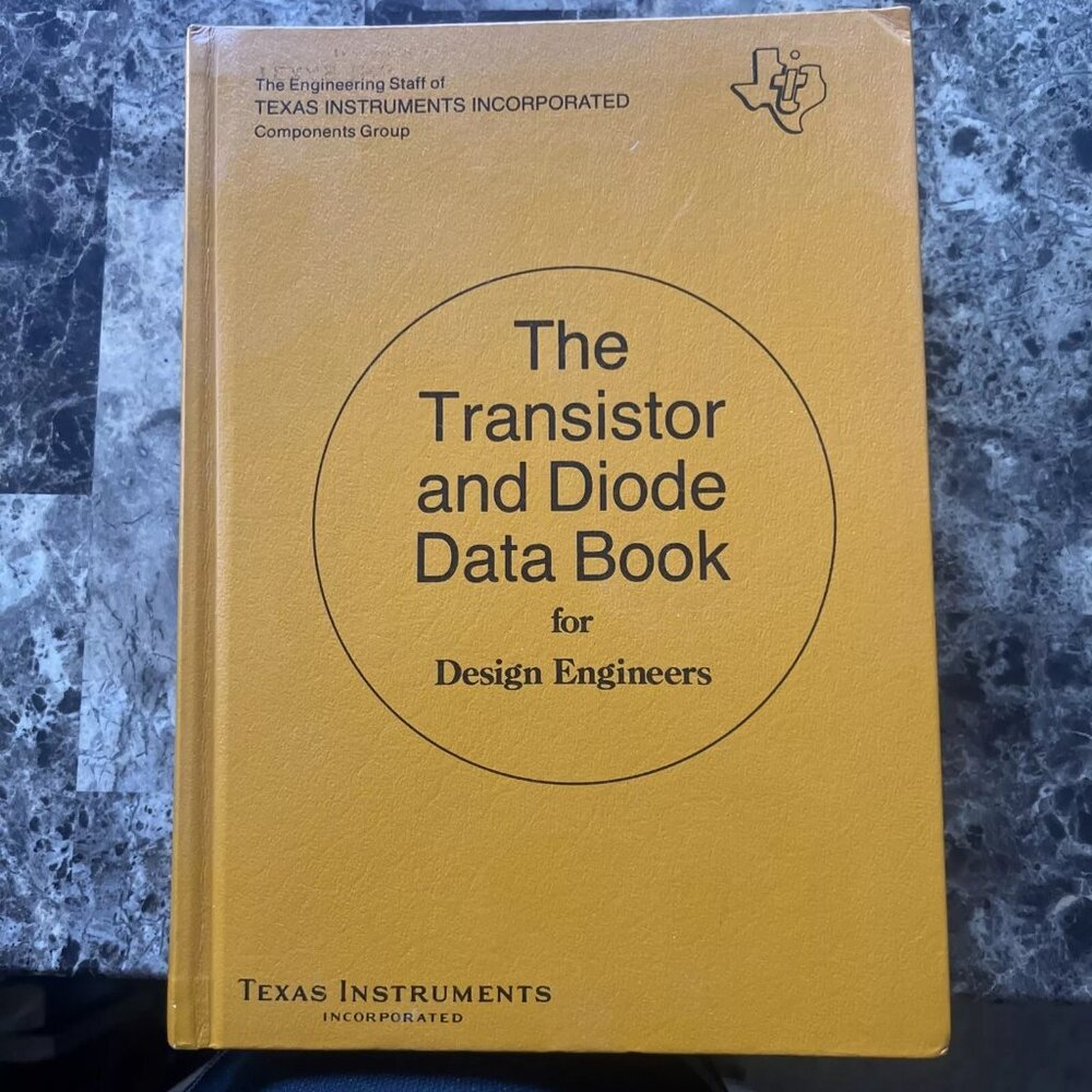 The Transistor and Diode Data Book for Design Engineers, 1973, Hardcover